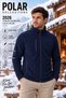 Men's Fleece Coat with Zipper Pockets, Comfortable Fit, Daily Winter Fleece Top + Gift Underwear - 2