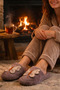 Women's Butterfly Model House Slippers. Soundless Plush Slippers - 2