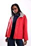 Red Plaid Detailed Trench Coat 5818 - 2