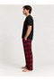 Plaid Patterned Track Suit Set - 2