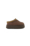 Winter Women's Slippers with Fur Lining and Thick Platform Sole / Comfortable Plush Home and Outdoor Wear Slippers - 3