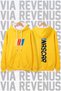 Nascar Printed Wide Fit Hoodie - 3 Thread Fleece Hood Lining with Rope Detail