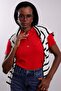 Red Polo Collar Buttoned Short Sleeve Knitwear 140796 - 2