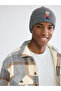 Quality Pieces from Çelebi Store: Cute Teddy Bear Embroidered Men's Knitwear Beanie