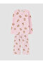Esvab • Modern & Distinctive Embroidered Girls' Velvet Pajama Set
