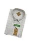Men's Classic Wide Cut Plaid Double Pocket Long Sleeve Cotton Shirt - 3