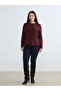 Quality Pieces from Çelebi Store Plus Size Zero Roba Collar Women's Cardigan - 2