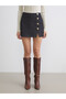 Esvab • Modern & Distinctive Slim Fit Jean Shorts Skirt - 2