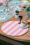 6+1 Piece Pink & Mint Green Home Sweet Home Themed Supla Runner Set - 4