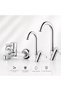 Tulip Bathroom Faucet Chrome 61091 + Swan Sink Faucet Chrome 61093 + Swan Washbasin Faucet Chrome 61092