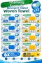 Foam Formula Fiber Towel Set of 12 – 6 Lime Removers + 6 Oil Solvers – 30 Sheets
