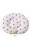 Baby Head Pillow《Bead Fiber Filling & Heart Pattern & Cotton Poplin》 - 4
