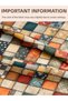 100% Cotton Satin Patchwork Fabric – 300X155 cm – Plaid Patchwork Pattern, in Beige, Orange, Navy Blue, and Green Tones - 8