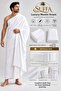 Luxury Muslin Ihram – 100% Cotton+Gift Ihram Belt - 3