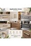 Metal Bridge Modern Luxury Furniture Cabinet Drawer Handles 160-192 Mm, Rose/Light Aqua/Bronze Green/Gloss Chrome/Matte Gold/Matte Gray Metal - 3