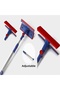 1 piece telescopic window cleaning apparatus with swivel head and puller - 3