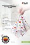 Blumenkorb Microfiber Kitchen Cleaning Cloth High Absorbent Decorative Large Size Patterned Cleaning Cloth 70X50 cm Summer Mode - 3
