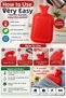 2 Liters 1. Class a Rubber Hot Water Bag Thermophore Large Surface Area - 3