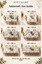 Fiber Pvc Kitchen Tablecloth – Wipeable, Stain-Resistant, and Easy to Clean - 7