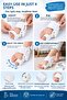 White Adjustable Foot Big Toe Bone Corrector Hallux Valgus Night Splint - 3
