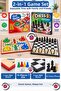 2-Piece Game Set Wooden Ludo + Wooden Chess Family and Children Strategy Intelligence Board Game - 2