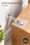 1 Piece Furniture Fixing Device – Self-Adhesive Screw Connection, Wall Mounting, Anti-Tip, Child Safety Furniture Anchor