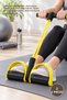 2 Pieces Body Trimmer – Exercise Equipment for Gymnastics, Arm Abdomen Hip Trainer, Foam Grip, Elastic Rubber, Exercise Band