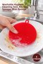 6 Pieces of Silicone Dishwashing Sponge – Washable Hygienic Cleaning Tool, Kitchen Sponge, Dish Sponge
