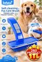 Blue Self-Cleaning Cat and Dog Hair Comb Hair Removal Grooming Brush