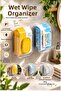Wet wipe organizer wall mount - 3