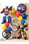 Transformers Bumblebee & Optimus Prime Balloon Set 5 Years Old - 13 Piece Birthday Balloon Set