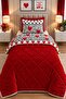 Prime |   Double-Sided Single Wellsoft Quilt Set |   155 X 215 cm |   Quilt |   Pillowcase |   Home Textiles - 4