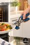 4 Pieces Plate Tray Clamps – Anti-Burn Pliers Clamp, Non-Slip Holder, Kitchen Clamp Tongs with Hanging Hook