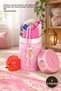 3 Pieces of First Step to Prayer Mats for Girls – Children's Prayer Mat, Soft Textured Learning Mat, Prayer Beads, and Toy Camera Gift Kids Prayer Mat