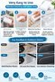 Corrugated Moist Eraser Cleaning Sponge Multi-Purpose for Bathroom, Kitchen, Dishes and Car - 3