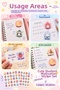 Cute Student Motivational Sticker Set 84 Pieces 2 Sheets – Congratulations, You Succeeded, Keep Going, and Reward Labels - 3