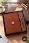 4-Piece Boxed Notebook Pen Set – Special Thermo Leather Notebook, Metal Roller Pen, Promotional Gift, Undated Agenda Notebook Pen Set