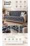 Geometric Patterned Sofa Cover |   Fringed Sofa Shawl |   Non-Slip Washable 170X220 - 6