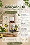 Avocado Oil 20 ml 100% Pure Natural Cold Pressed Herbal Care Oil |   For Skin, Hair and Massage - 2