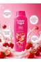 Fresa & Cereza Shower Gel, 650 Ml, with a Creamy and Soft Formula, Cleanses Your Skin, Leaving You with a Silky Smooth Feeling. - 2