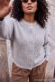Wardrobe Essentials Gri Yumuşak Dokulu Basic Triko Hırka TBBAW27AV00007 - 3