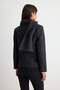 Anthracite Striped Self-Tie Blazer Jacket Twoaw27Bc00023 - 5