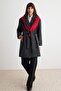 Anthracite Oversize Coat Twoaw27Kb00059