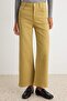 Haki Yüksek Bel Orta Esnek Culotte Geniş Paça Jeans TWOSS26JE00239 - 4
