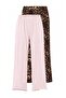 Multi-Colored 2-Piece Leopard Patterned Cotton Blend Lycra Knitted Pajama Bottom Thmaw26Pj00005