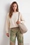 Taş Kalın İçi Polarlı Regular/Normal Kalıp Bisiklet Yaka Basic Örme Sweatshirt TWOAW24SW00101 - 4