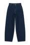 Koyu Mavi Kemer Detaylı Normal Bel Wide Leg Jeans TWOAW27JE00257