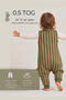 Baby Home 0.5 Tog 100% Cotton Baby Sleeping Bag Oeko-Tex Standard 100 - Pinegreen - 5