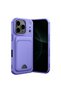 Apple iPhone 17 Pro Kelvin Silicone with Business Card Holder - Lilac