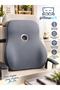 Ergonomic Lumbar Support - Visko Back Min Leather Lumbar Pillow